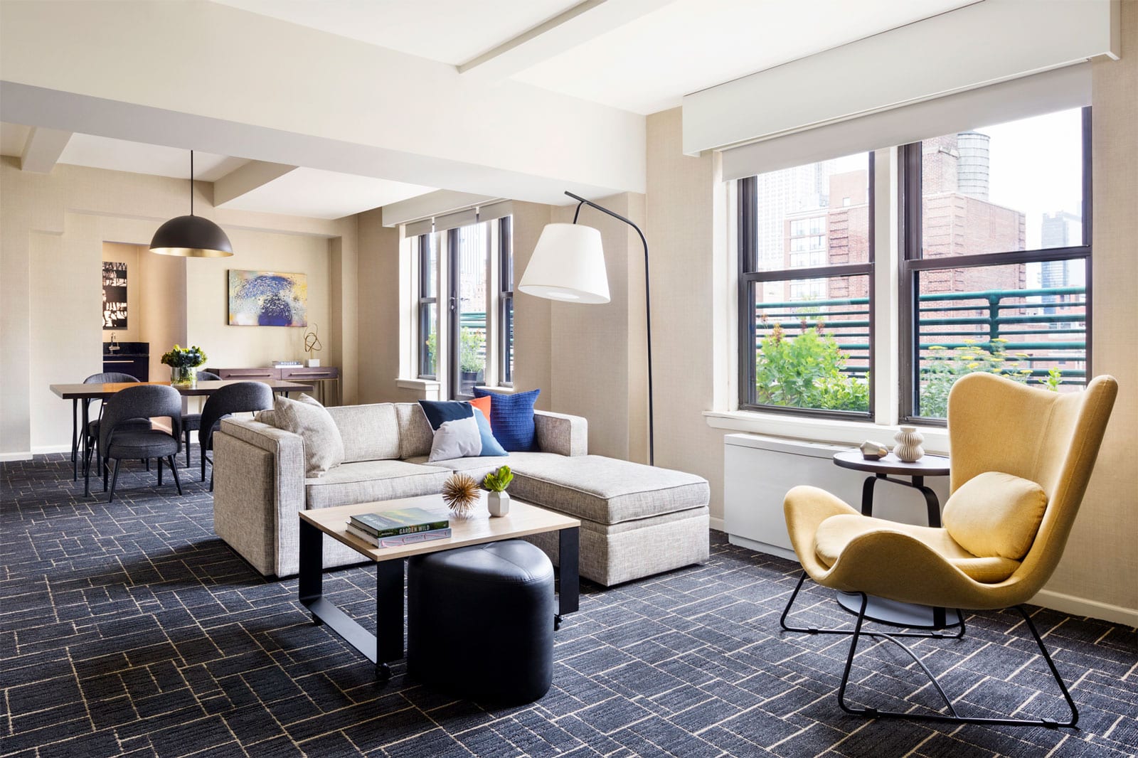 Shelburne Hotel & Suites Penthouse Living Room
